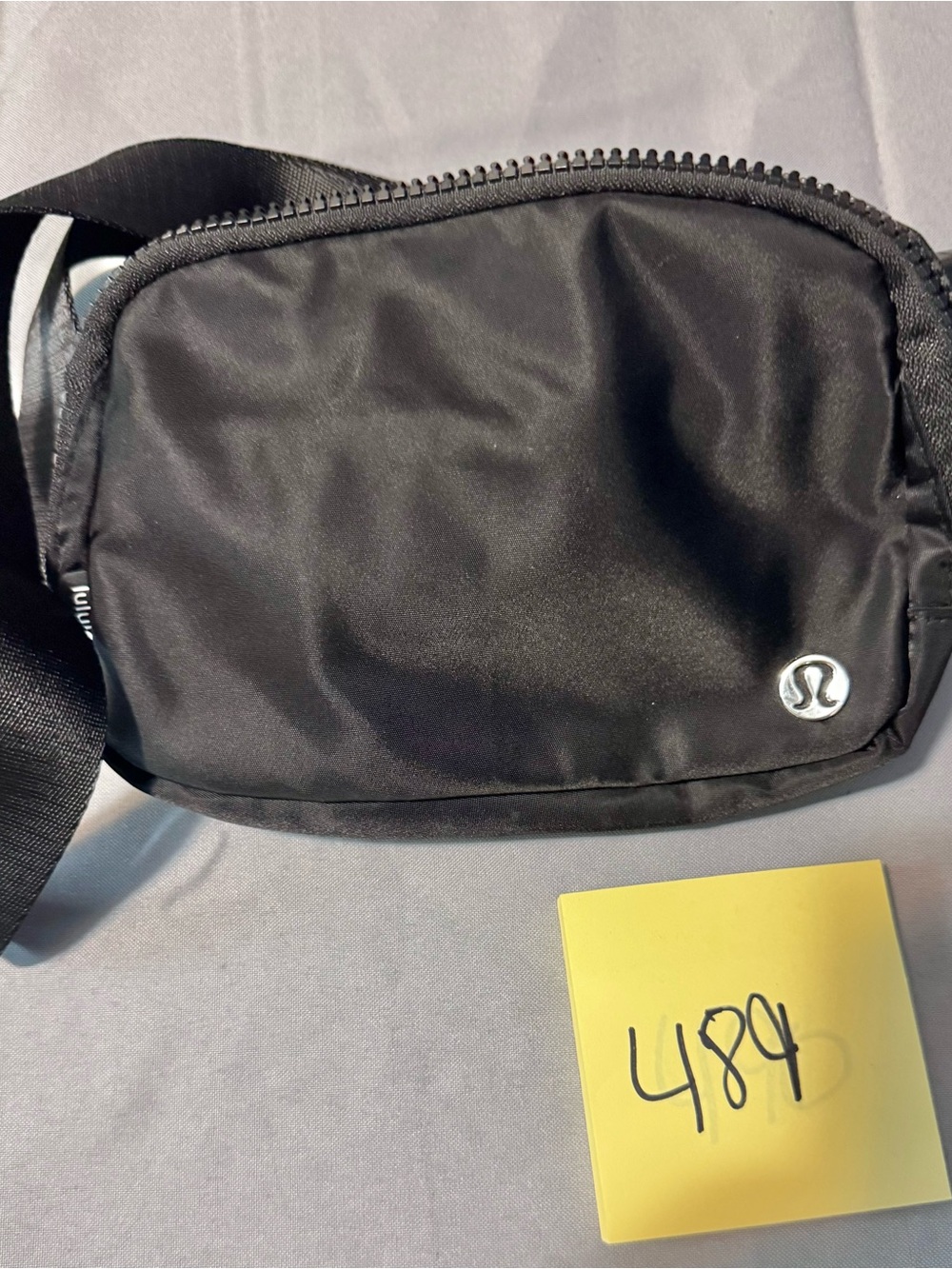lululemon athletica Black Crossbody Belt Bag